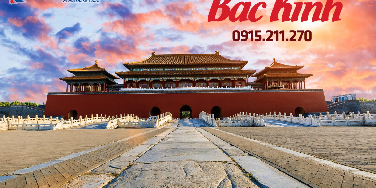 Bắc Kinh: Vạn Lý Trường Thành-  Tử Cấm Thành – Di Hòa Viên – Thiên Đàn